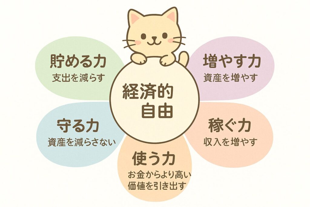 お金にまつわる5つの力